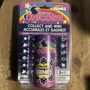 Aquarius NEW * Unicorn Adventure Bones * Dice Game Fantasy 2 - 8 Players Fantasy